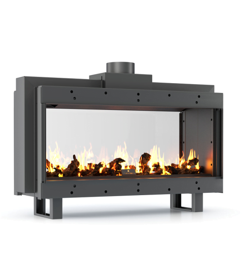 Insert cheminée GAS TUNNEL 70 cm