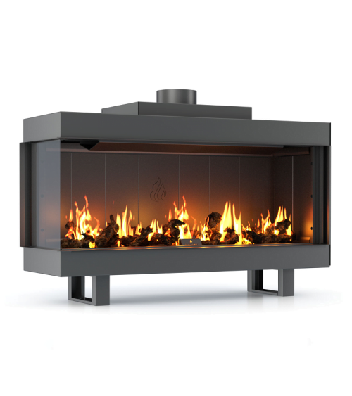 Insert cheminée GAS CORNER 200cm