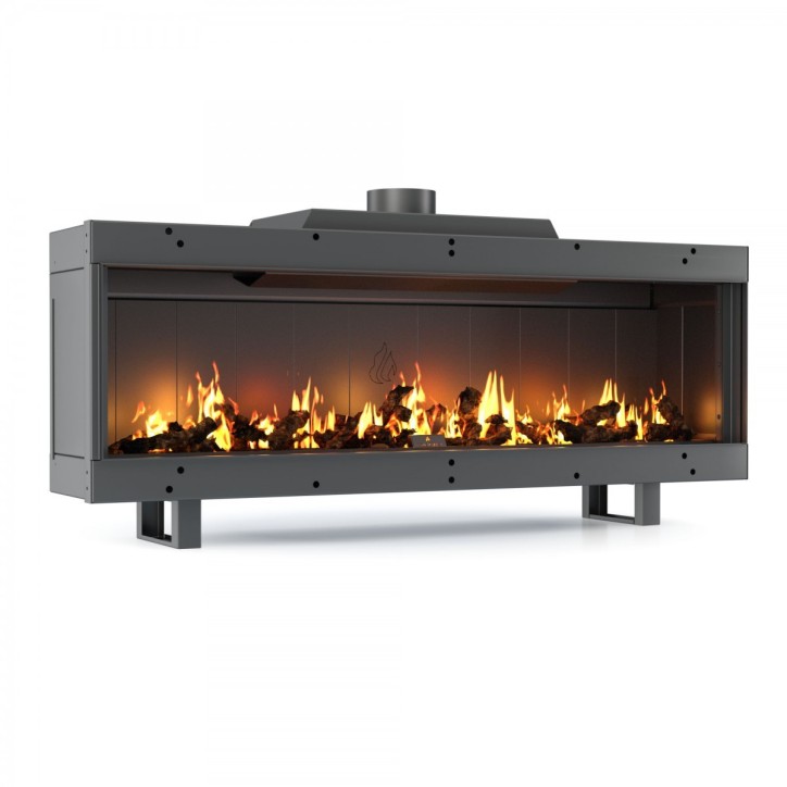 Insert cheminée GAS STRAIGHT 200cm