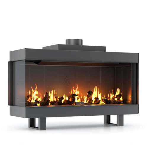 Insert cheminée GAS CORNER 70cm