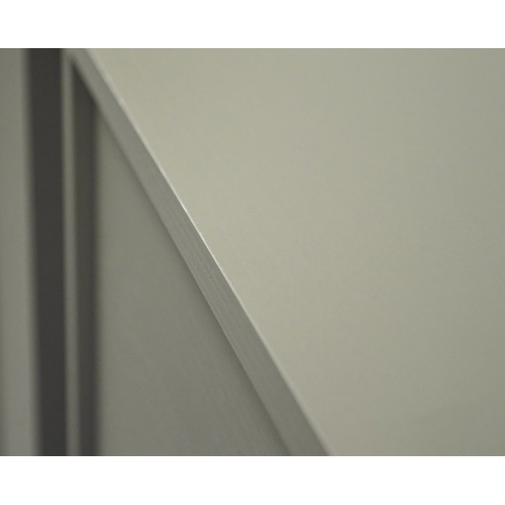 Buffet TOKYO Vert eucalyptus 100 cm 2 portes + 1 niche + 2 tiroirs