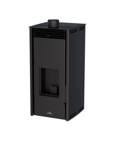 Poêle à pellet - SANS ELECTRICITE - FREE 6 kW couleur noire