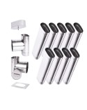 Kit conduit cheminée simple paroi ovale de 9 m Ø 120x185 mm