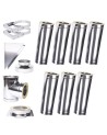 Kit conduit isolé 7m double paroi Ø 100/120/130/150/160/180/200 mm