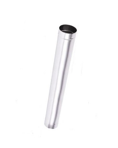 TUBE DROIT SIMPLE PAROI INOX 1 ML EP. 1.0MM Ø 100/120/130/150/160/180/200 mm