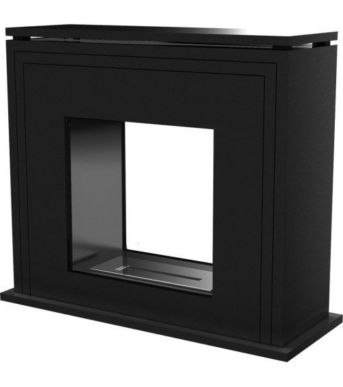 Cheminée bio-éthanol JUNE NOIR  80 cm