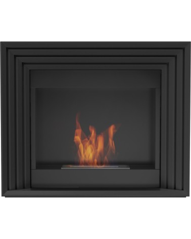 Cheminée bio-éthanol PLANET noir 115cm