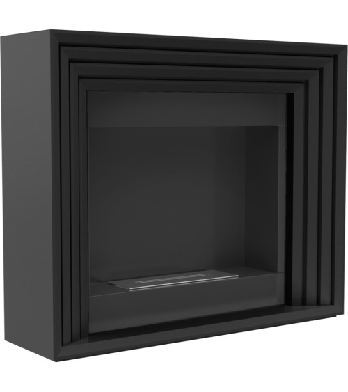 Cheminée bio-éthanol PLANET noir 115cm