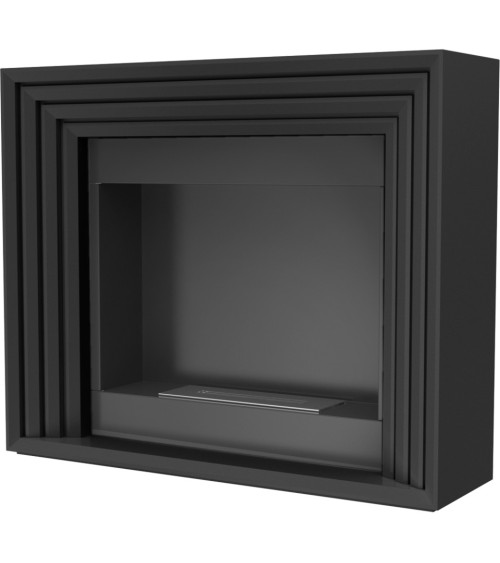 Cheminée bio-éthanol PLANET noir 115cm