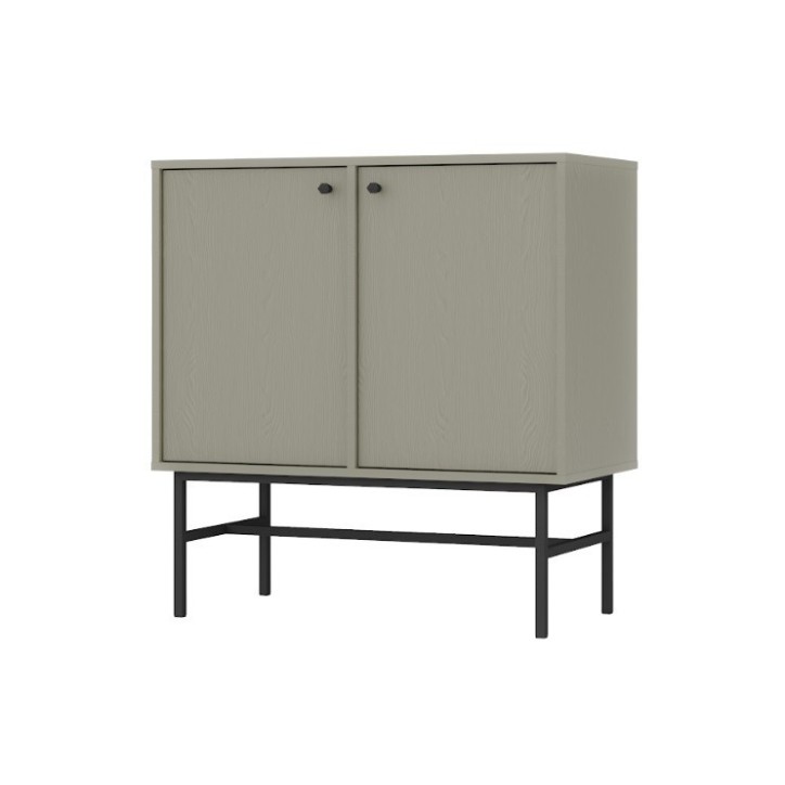 Buffet TOKYO Vert eucalyptus 80 cm 2 portes