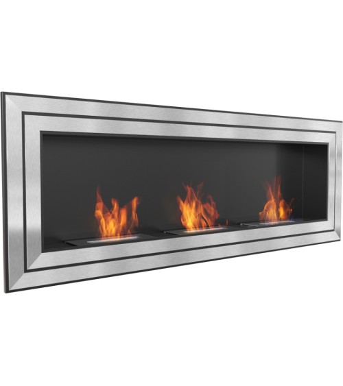 Cheminée bio-éthanol JULIET 180 cm