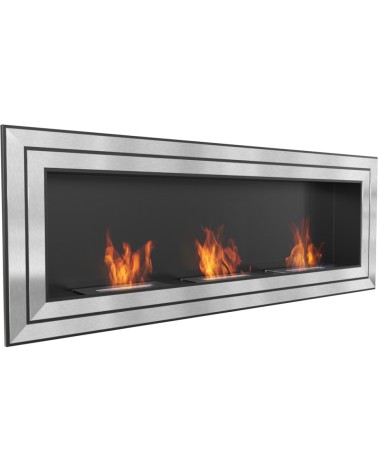 Cheminée bio-éthanol JULIET 180 cm