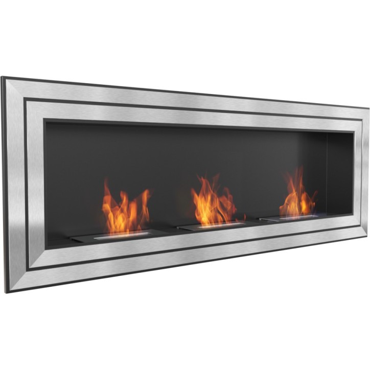 Cheminée bio-éthanol JULIET 180 cm