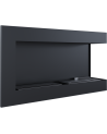 Cheminée bio-éthanol delta d'angle droit 90 cm