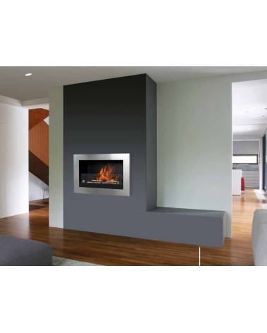 Chéminée bio-éthanol ASOLO 1.5 kw acier