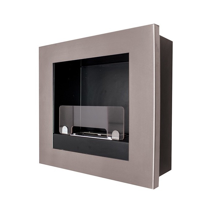 Chéminée bio-éthanol ASOLO 1.5 kw acier