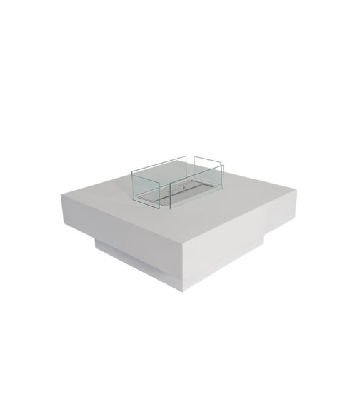 Cheminée bioéthanol CARRE table basse