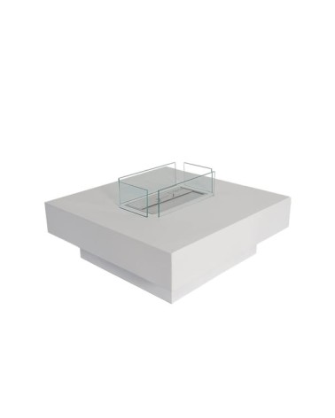 Cheminée bioéthanol CARRE table basse