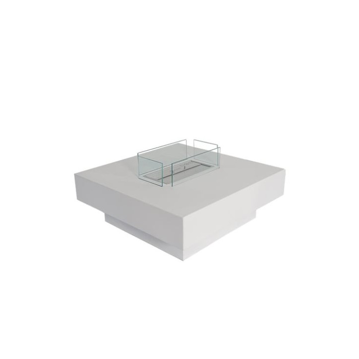 Cheminée bioéthanol CARRE table basse Cheminée bioéthanol CARRE table basse
