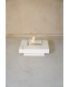Cheminée bioéthanol CARRE table basse