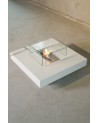 Cheminée bioéthanol CARRE table basse