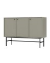 Buffet TOKYO Vert eucalyptus 125 cm 3 portes