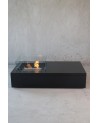 Cheminée bioéthanol autoportante TABLE noire