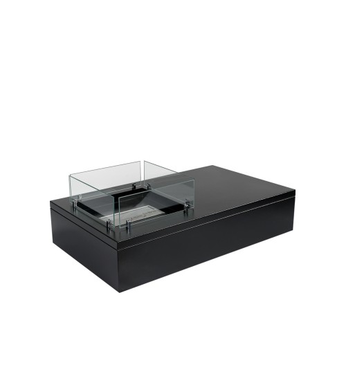 Cheminée bioéthanol autoportante TABLE noire