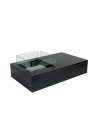 Cheminée bioéthanol autoportante TABLE noire