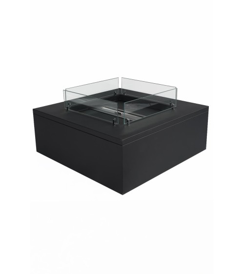 Cheminée bioéthanol autoportante TABLE II noire