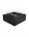 Cheminée bioéthanol autoportante TABLE II noire