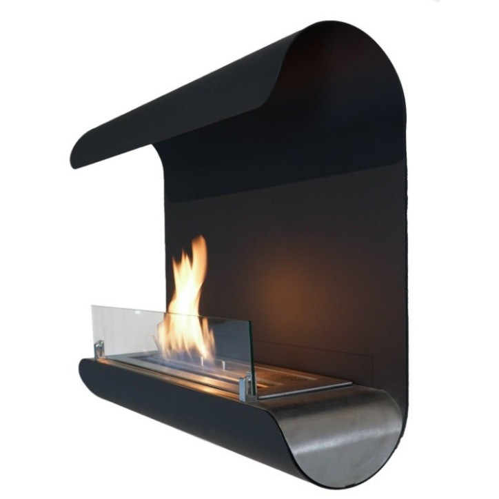 Cheminée bioéthanol suspendue VAGUE