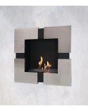 Cheminée bioéthanol suspendue CADRE