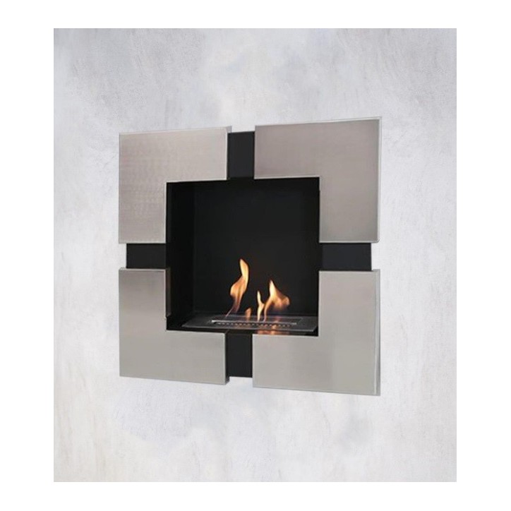 Cheminée bioéthanol suspendue CADRE