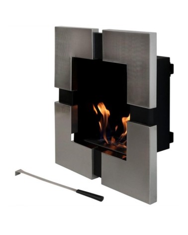 Cheminée bioéthanol suspendue CADRE