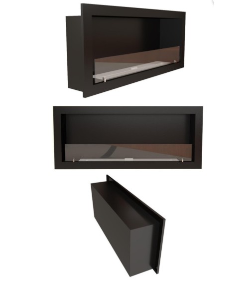 Cheminée BIOETHANOL ENCASTRABLE 80 CM