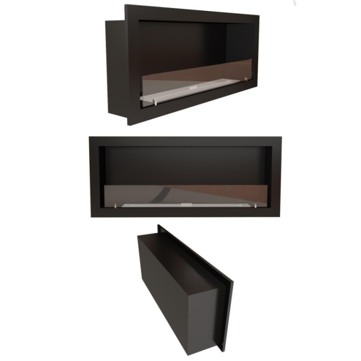 Cheminée BIOETHANOL ENCASTRABLE 160 CM Cheminée BIOETHANOL ENCASTRABLE 160 CM