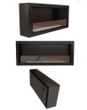 Cheminée BIOETHANOL MURALE 130 CM