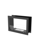 Cheminée BIOETHANOL double face 80 cm