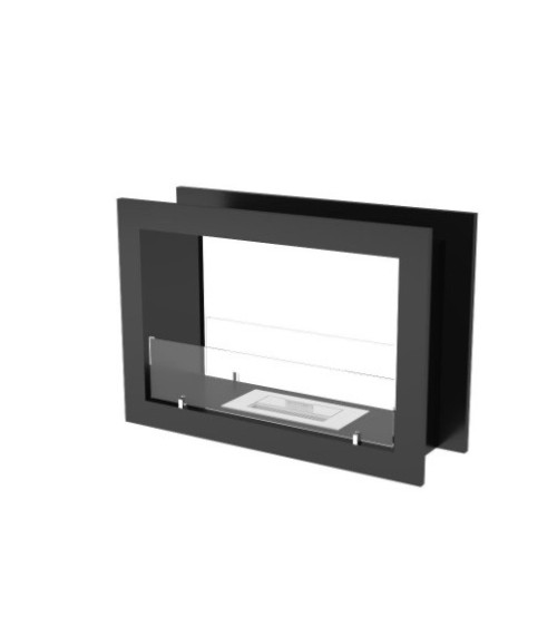 Cheminée BIOETHANOL double face 80 cm