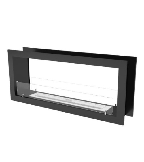 Cheminée BIOETHANOL double face 130 cm