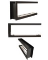 Cheminée BIOETHANOL U double face 100 cm