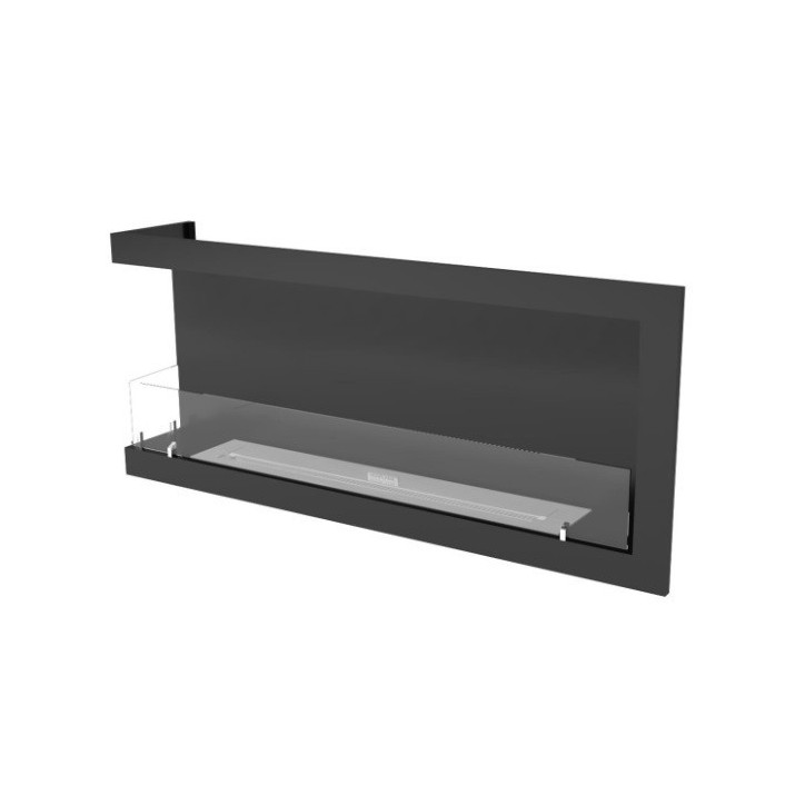 Cheminée BIOETHANOL MURALE 130 CM coin gauche Cheminée BIOETHANOL MURALE 130 CM coin gauche