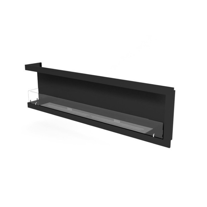 Cheminée BIOETHANOL MURALE 200 CM coin gauche Cheminée BIOETHANOL MURALE 200 CM coin gauche