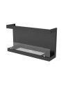 Cheminée BIOETHANOL MURALE 100 CM double ouverture latérale