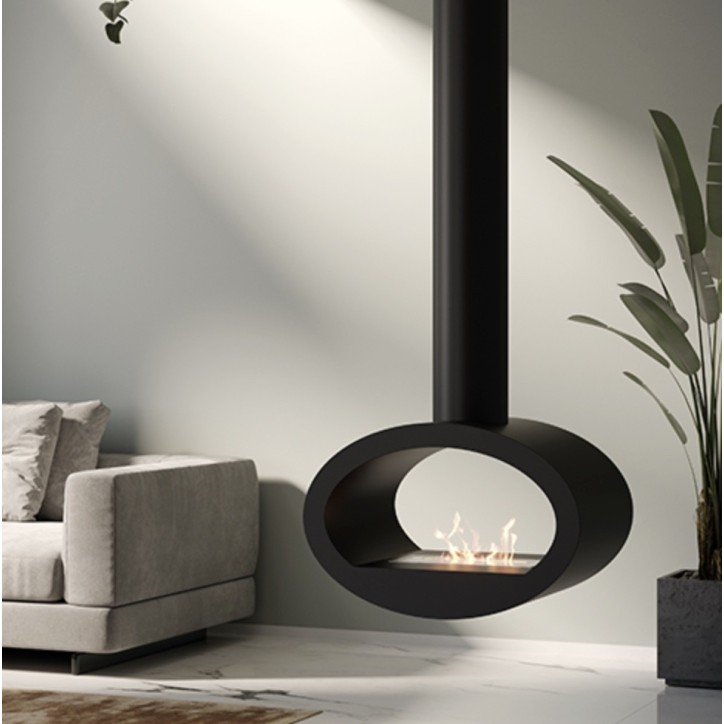 Cheminée encastrable bioéthanol Cervinia - 2kW