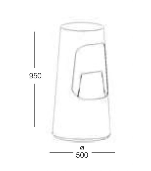 Cheminée au bioéthanol Dubai Blanc - 2,5 kW