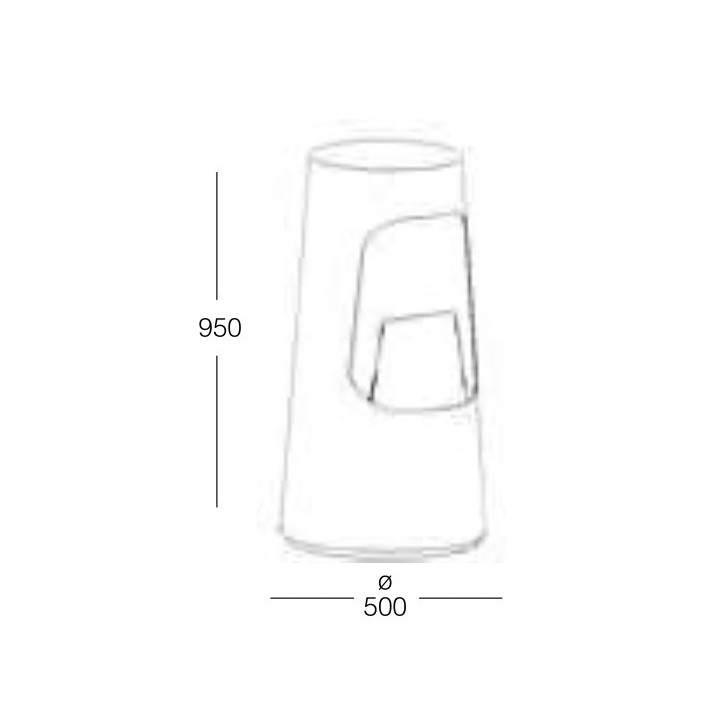 Cheminée au bioéthanol Dubai Blanc - 2,5 kW