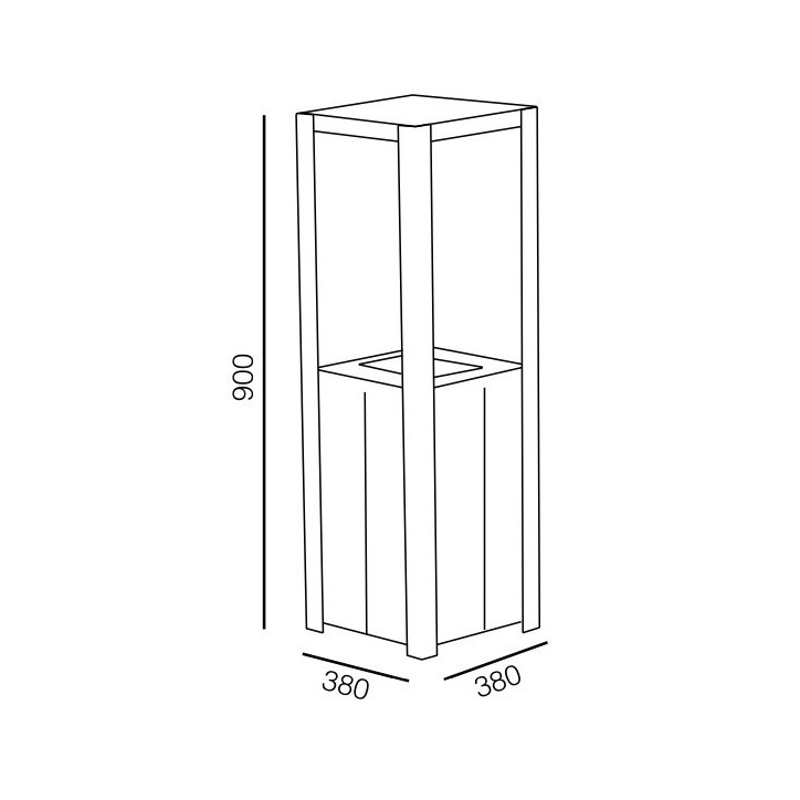 Cheminée au bioéthanol Nevada - 1,5kW