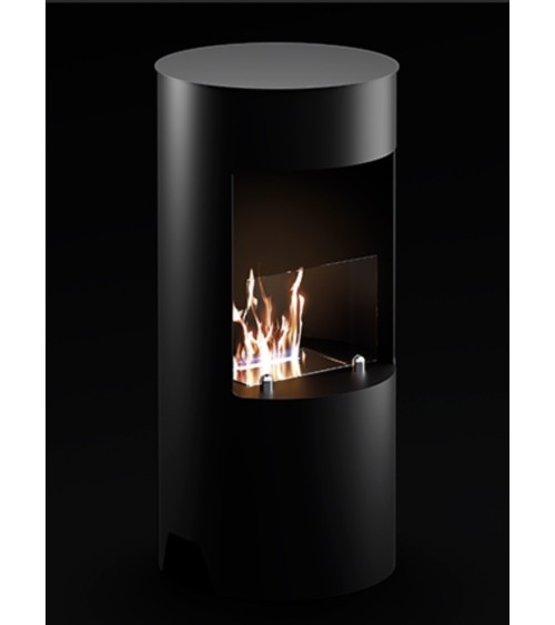 Cheminée au bioéthanol Cortina Noir - 2500 W